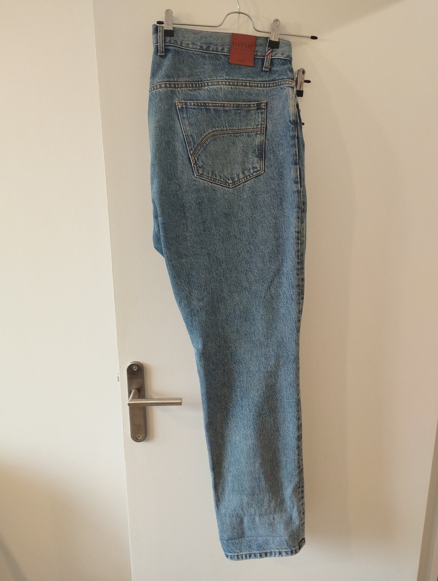 Jean droit taille haute clair - Célestin