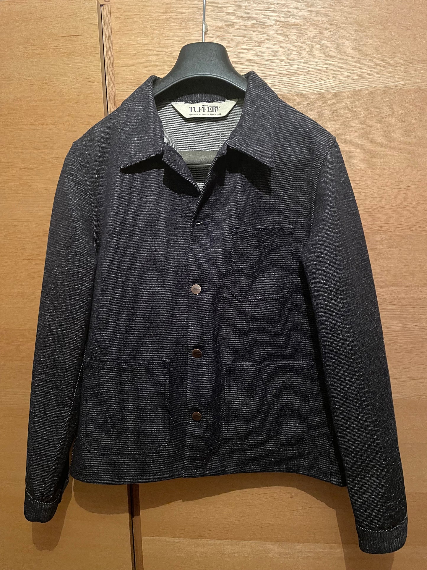 Veste en jean Laine Française - Méjean