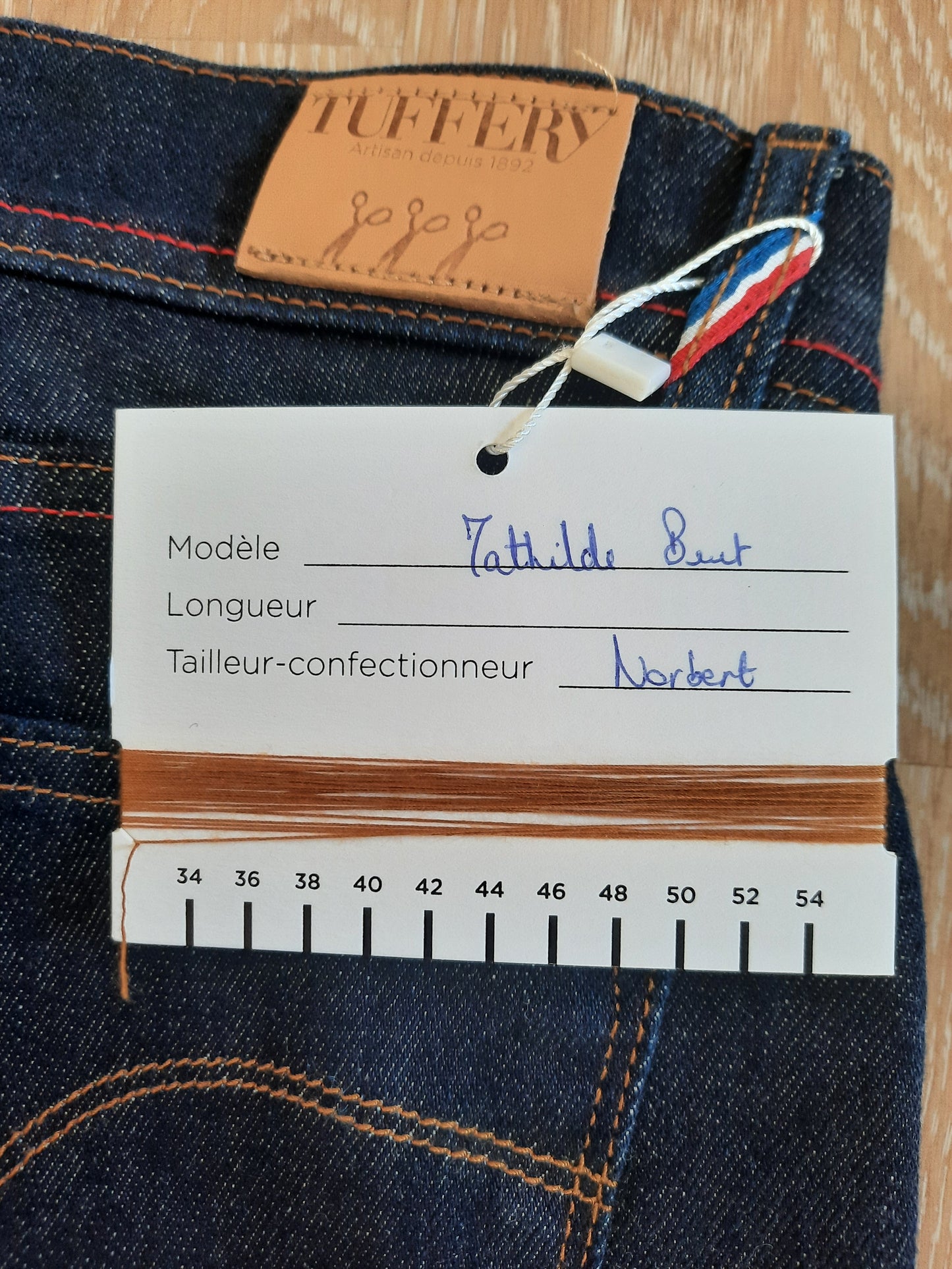 Jean slim taille standard Brut - Mathilde
