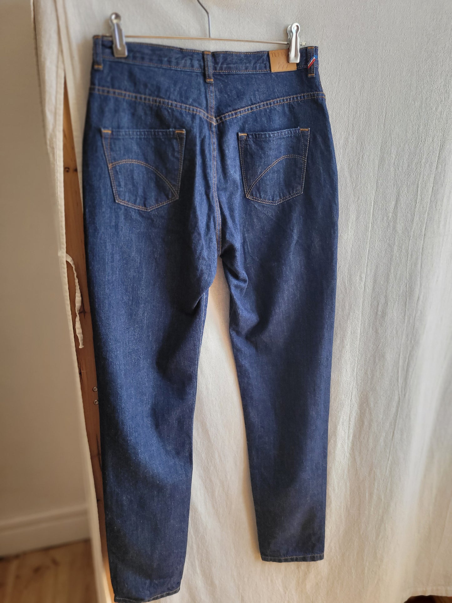 Jean mom taille haute Coton Bio - Marthe