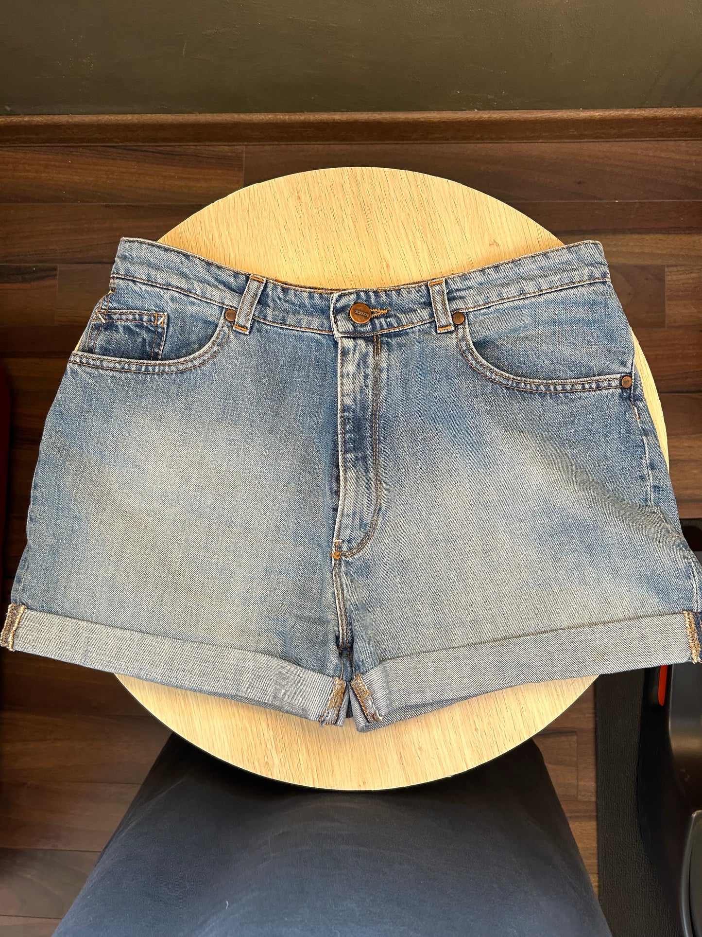 Short en jean taille haute - Aimé