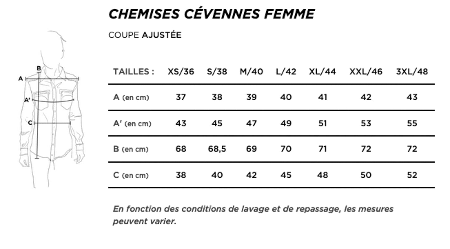 Chemise en jean Brut - Cévennes
