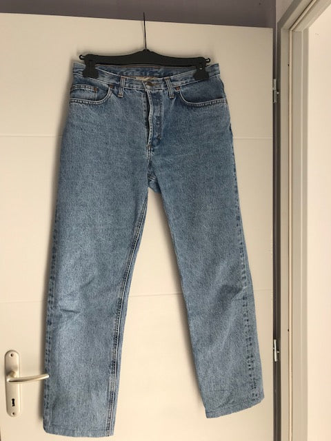 Jean droit taille haute clair – Apolline