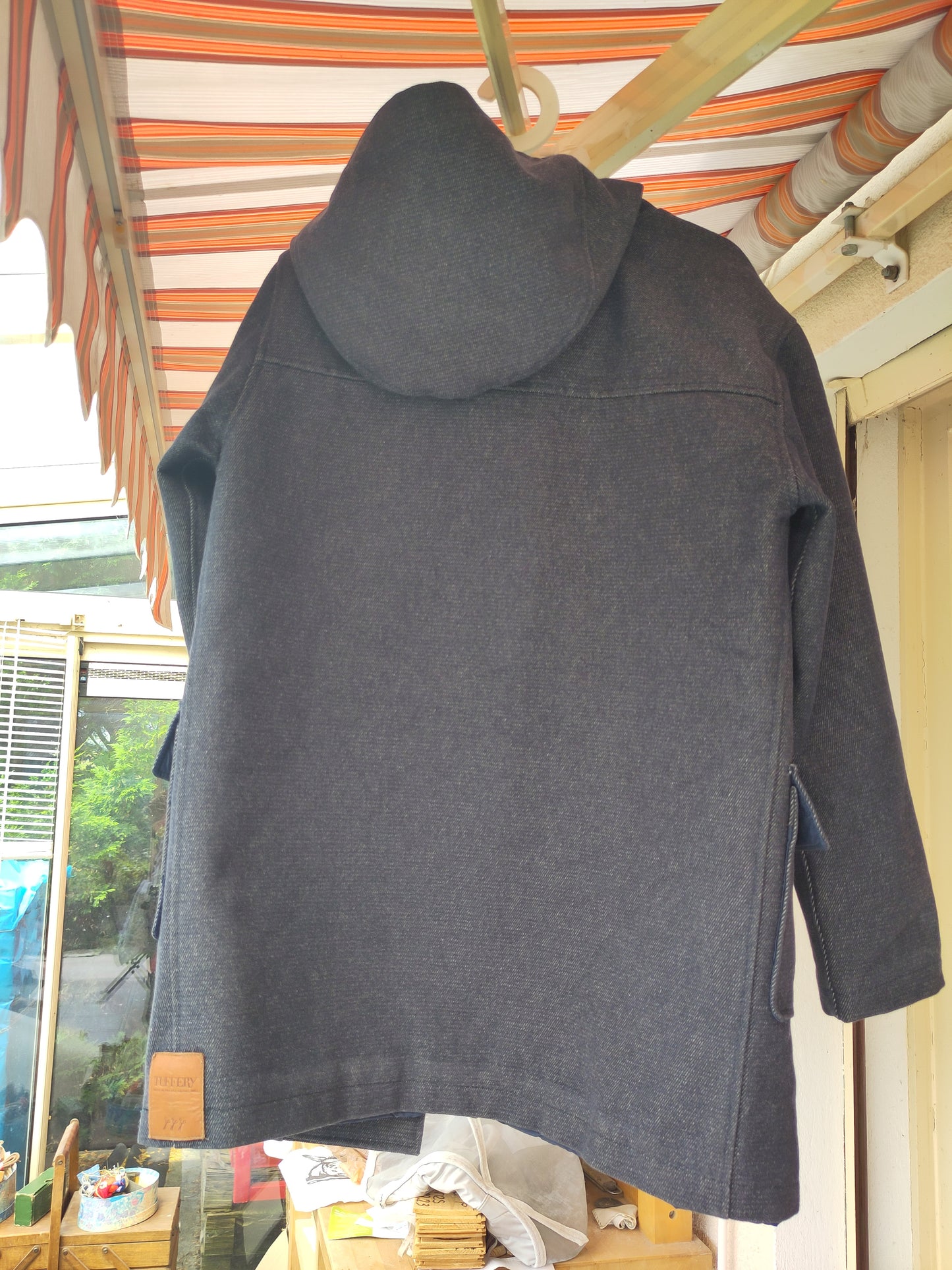Manteau en jean Laine Française - Aigoual