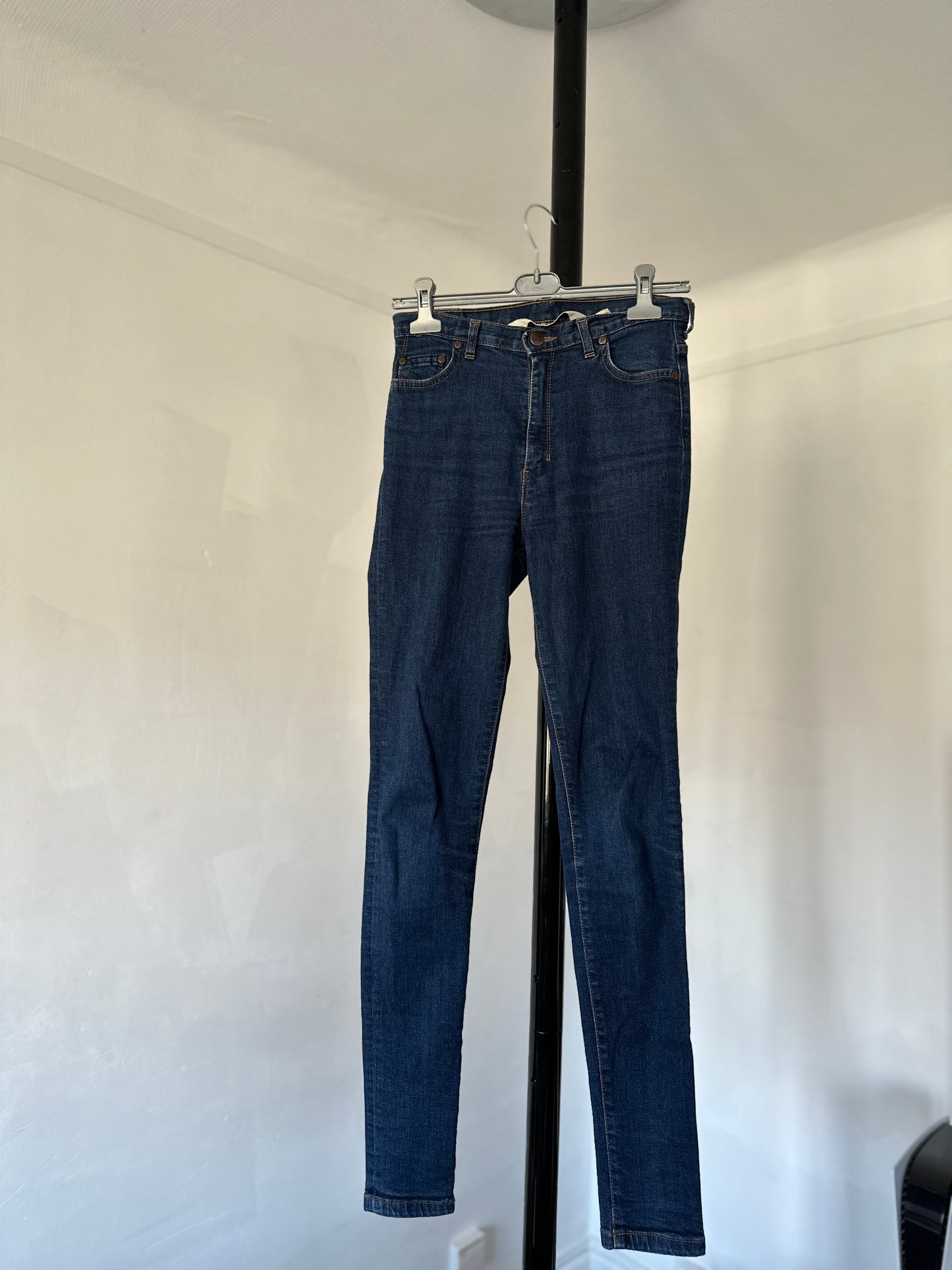 Jean slim taille haute Coton Bio - Marianne