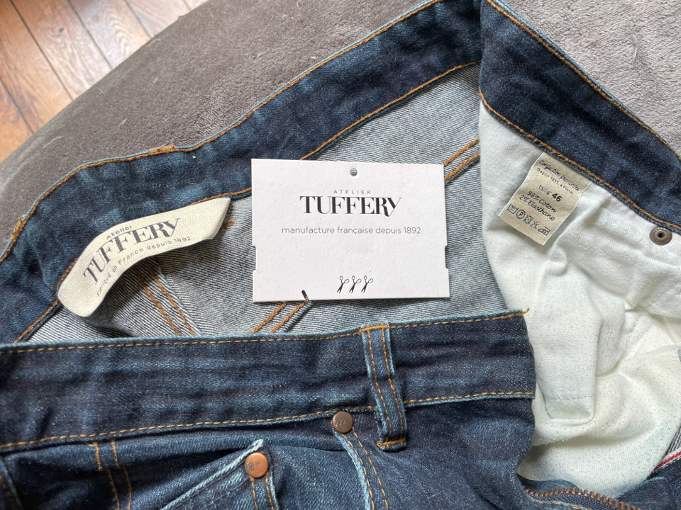 Jean droit ajusté Brut Selvedge - Alphonse