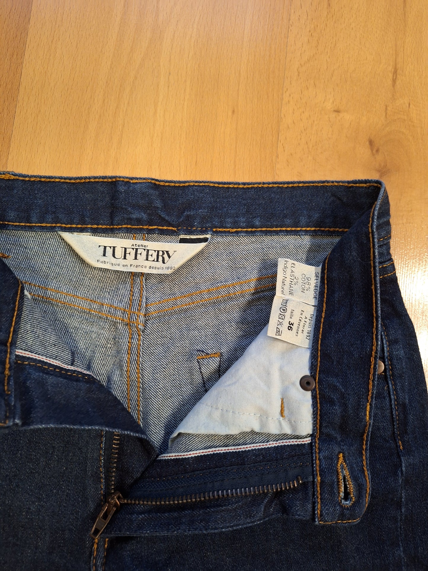 Jean slim Brut Selvedge - Augustin