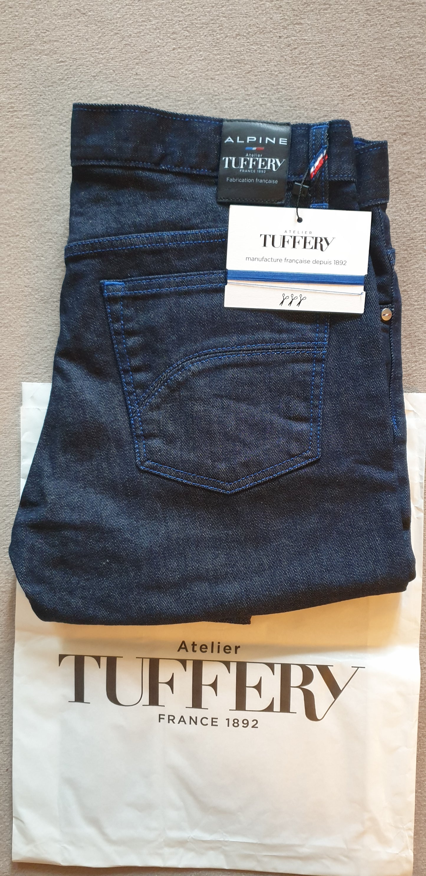 Jean bleu Alpine