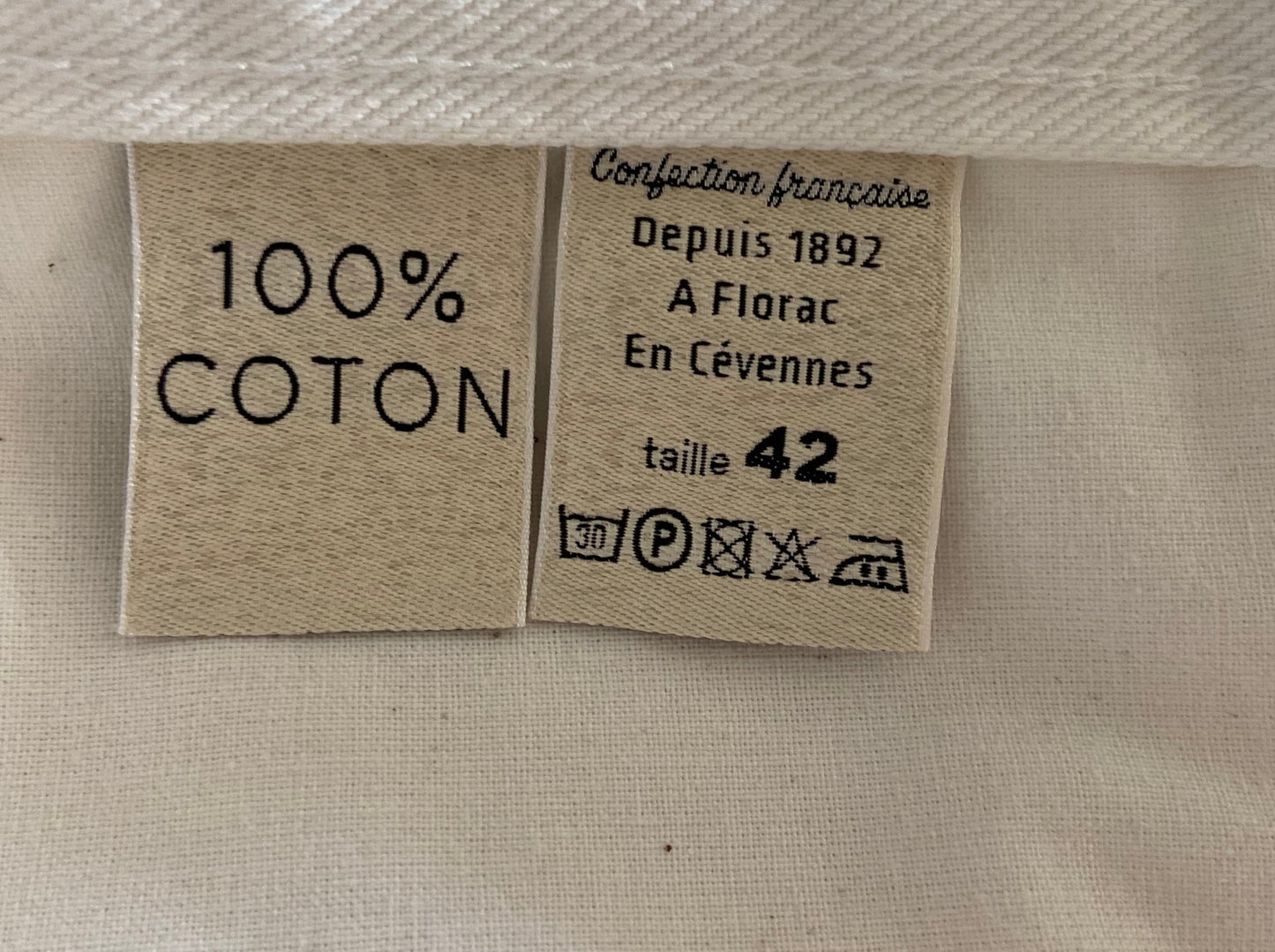 Jean mom taille haute blanc - Marthe