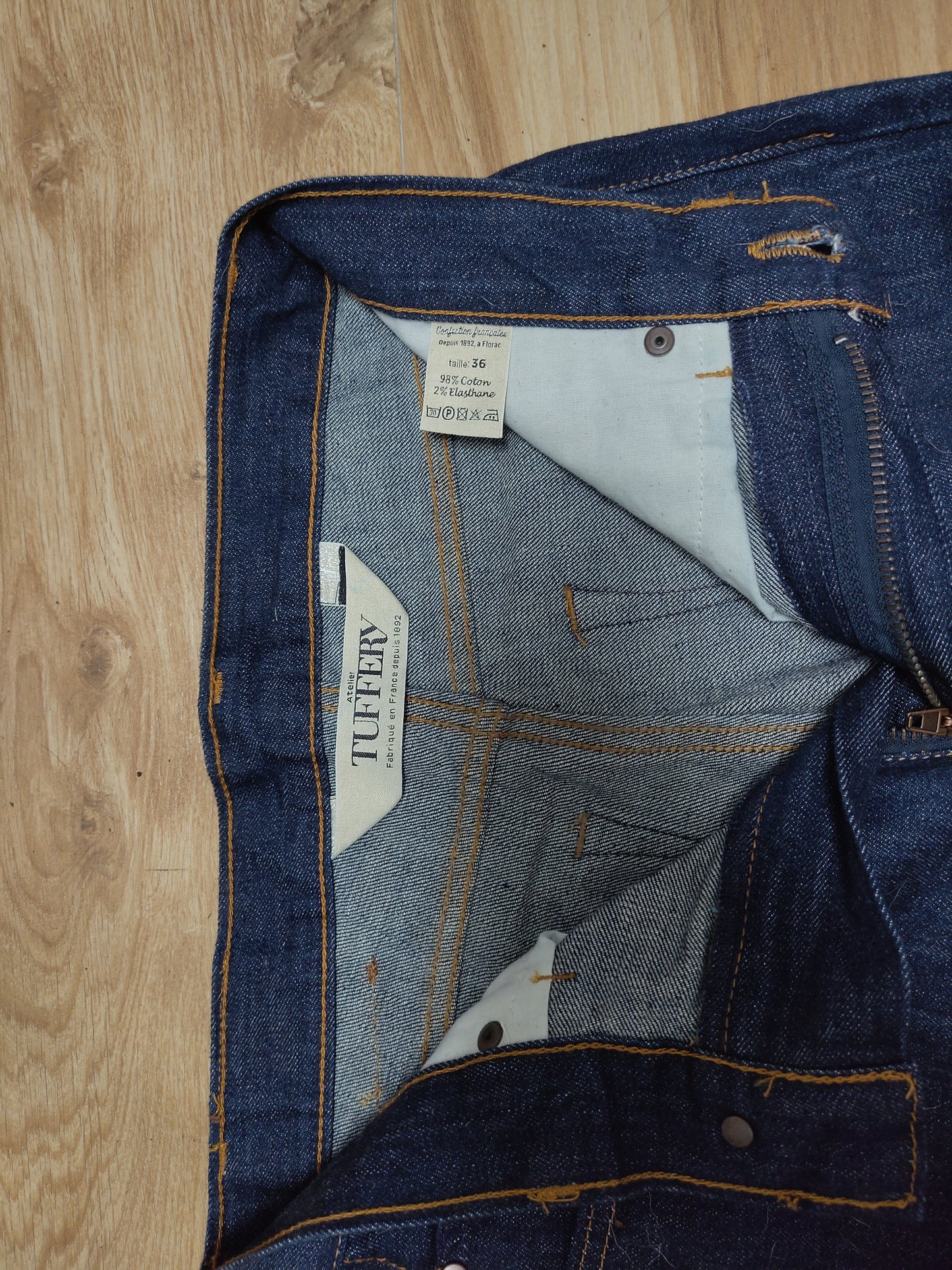 Jean slim brut bio – Augustin