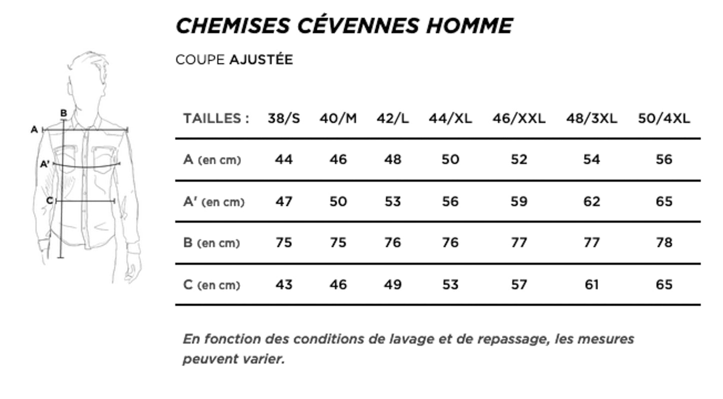 Chemise en jean Brut - Cévennes
