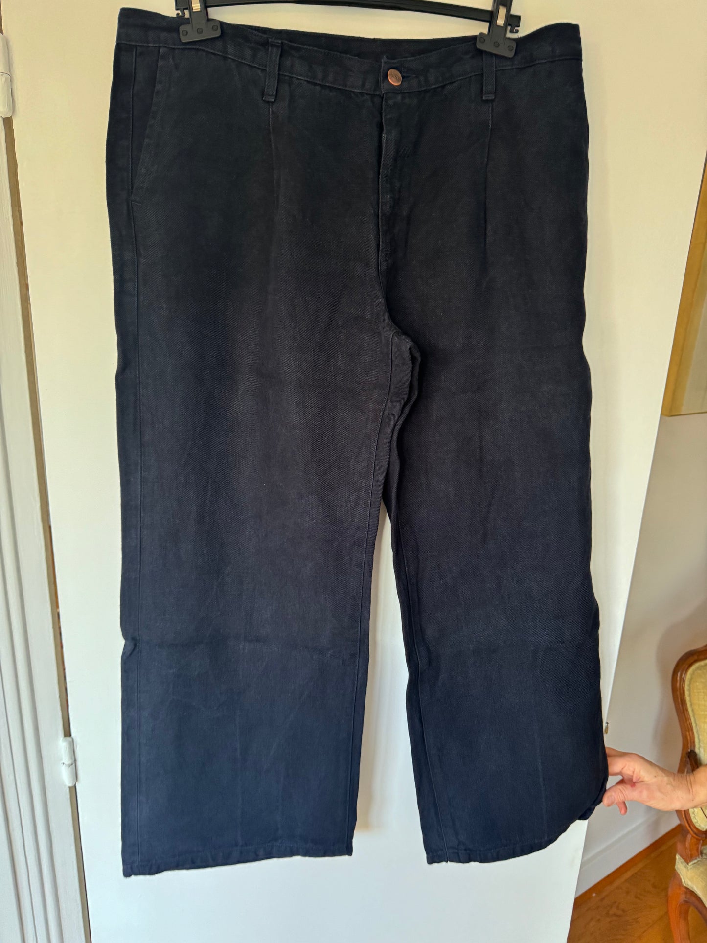 Pantalon femme droit taille haute 100% Lin - Gabi