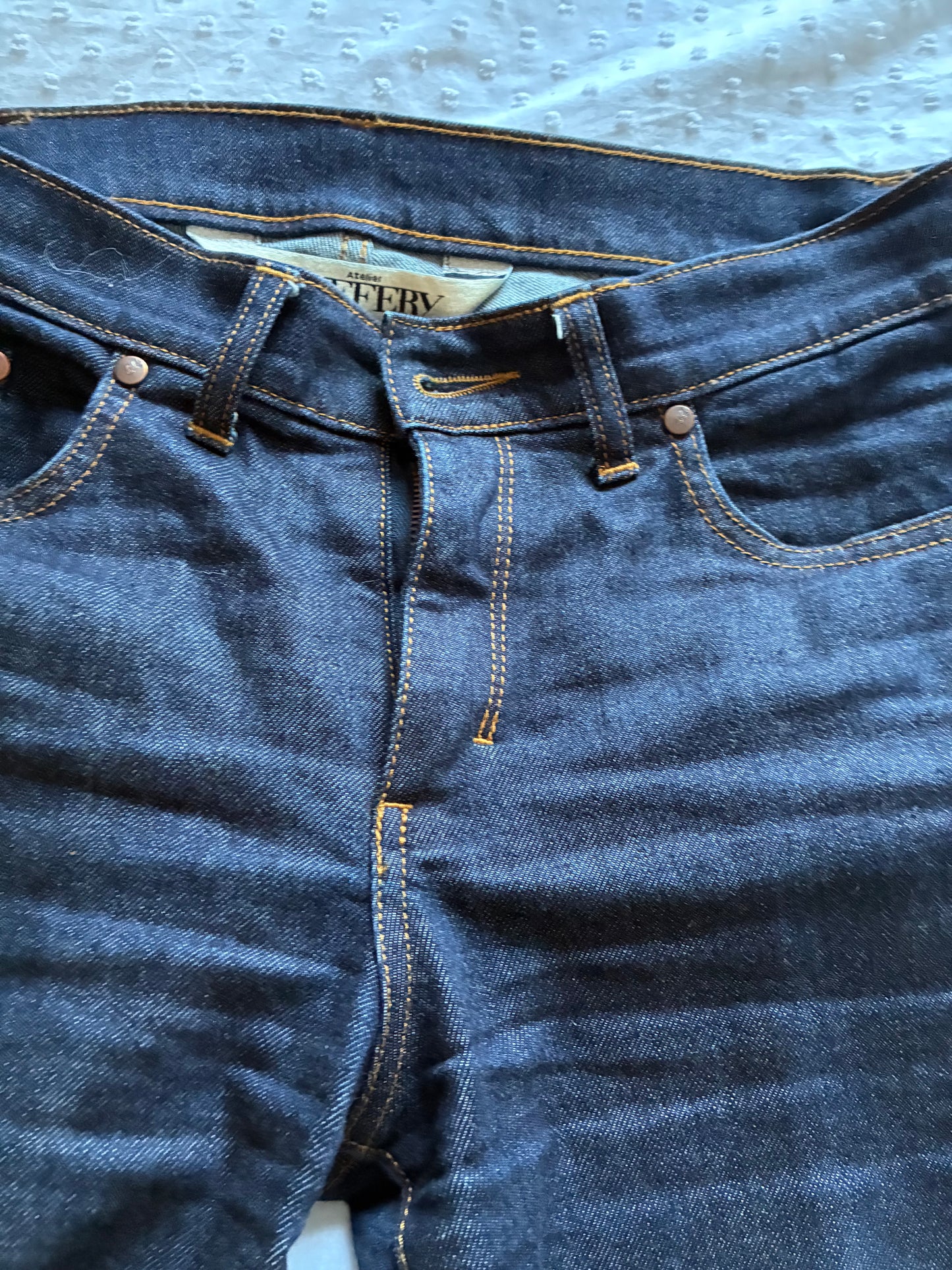 Jean droit ajusté Brut - Augusta