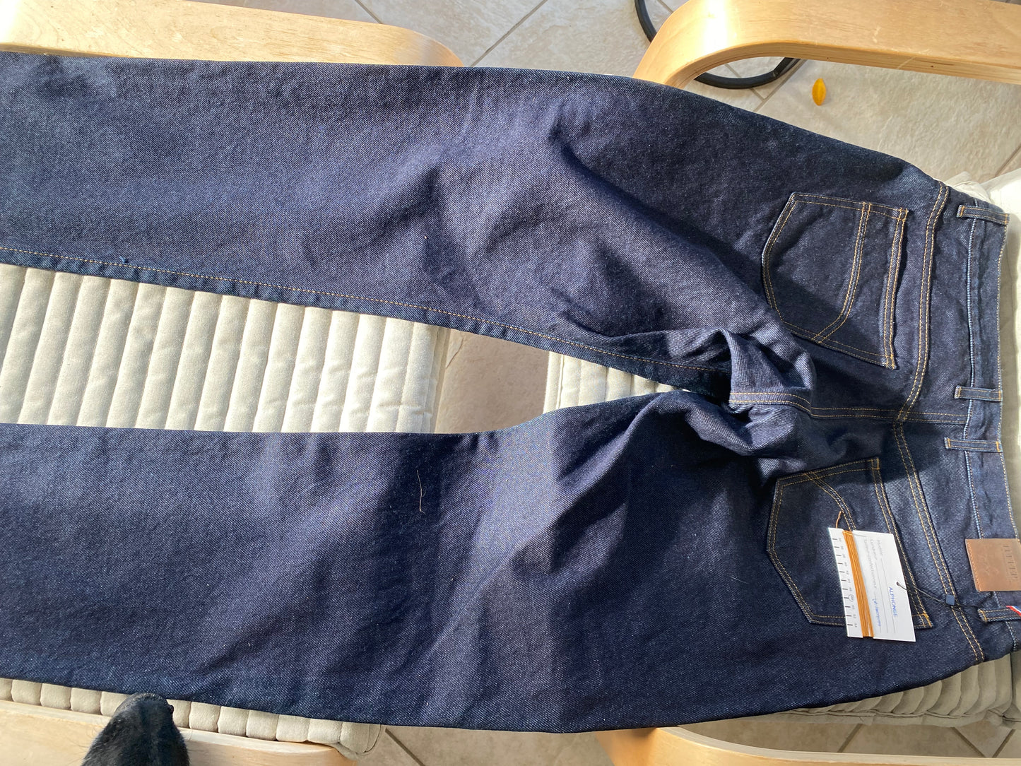 Jean droit ajusté Brut - Alphonse