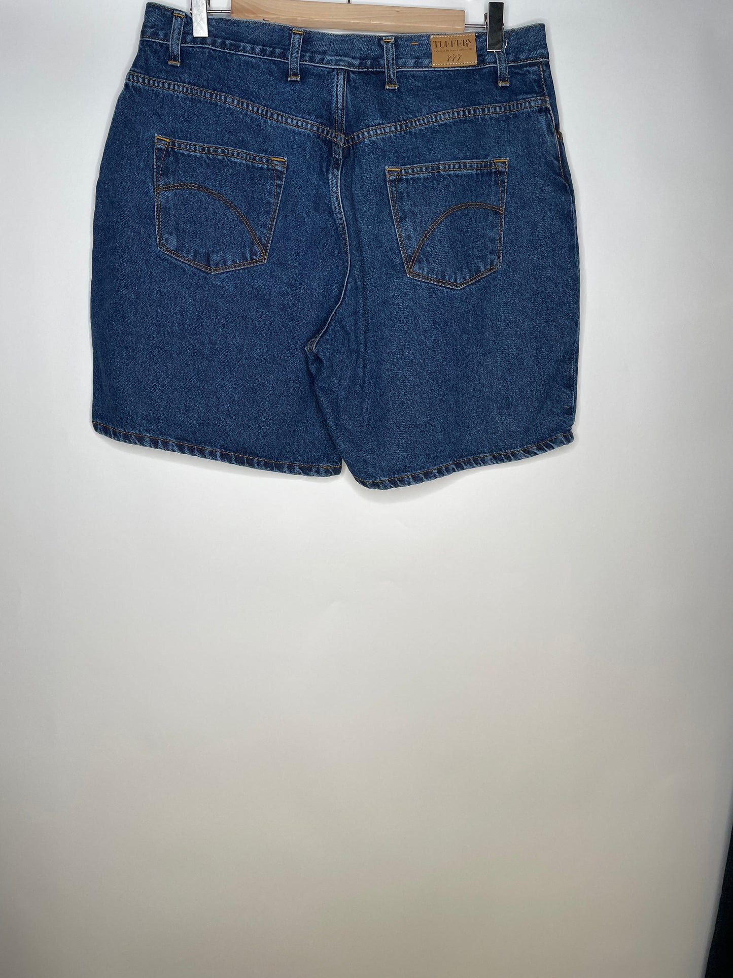 Short femme taille haute en jean Stonewashed - Aimé