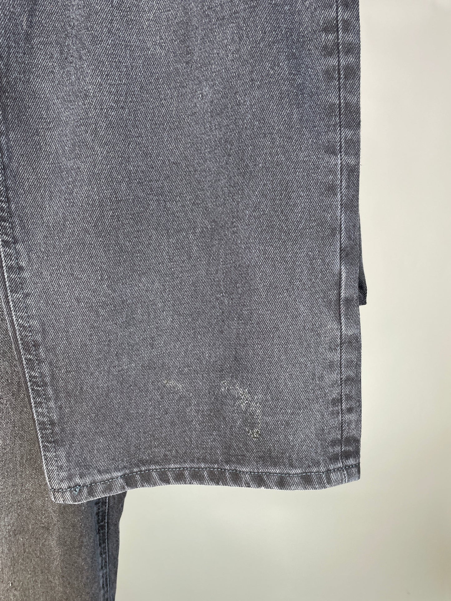 Jean femme baggy Noir Délavé - Gaspard