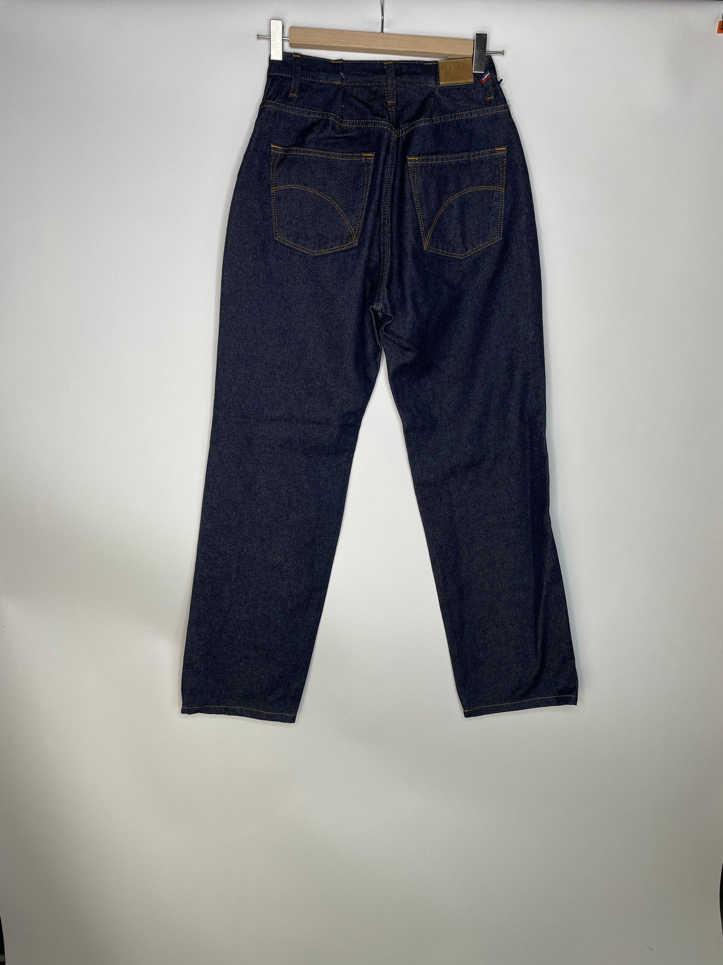 Jean femme droit taille haute Brut - Apolline