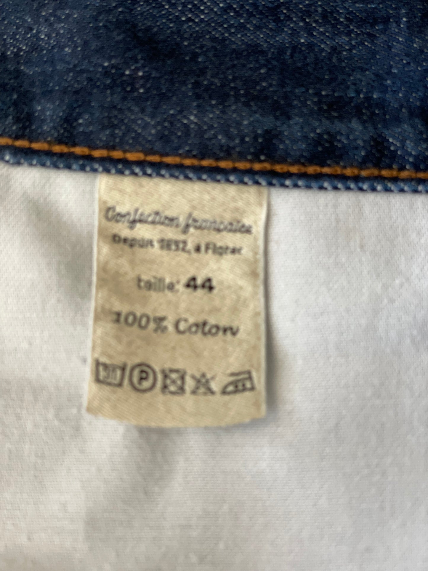 JEAN HOMME DROIT TAILLE HAUTE