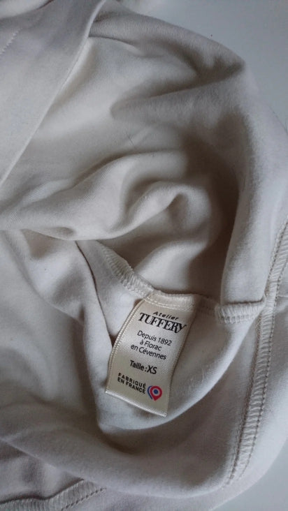 T-shirt homme 100% coton bio écru