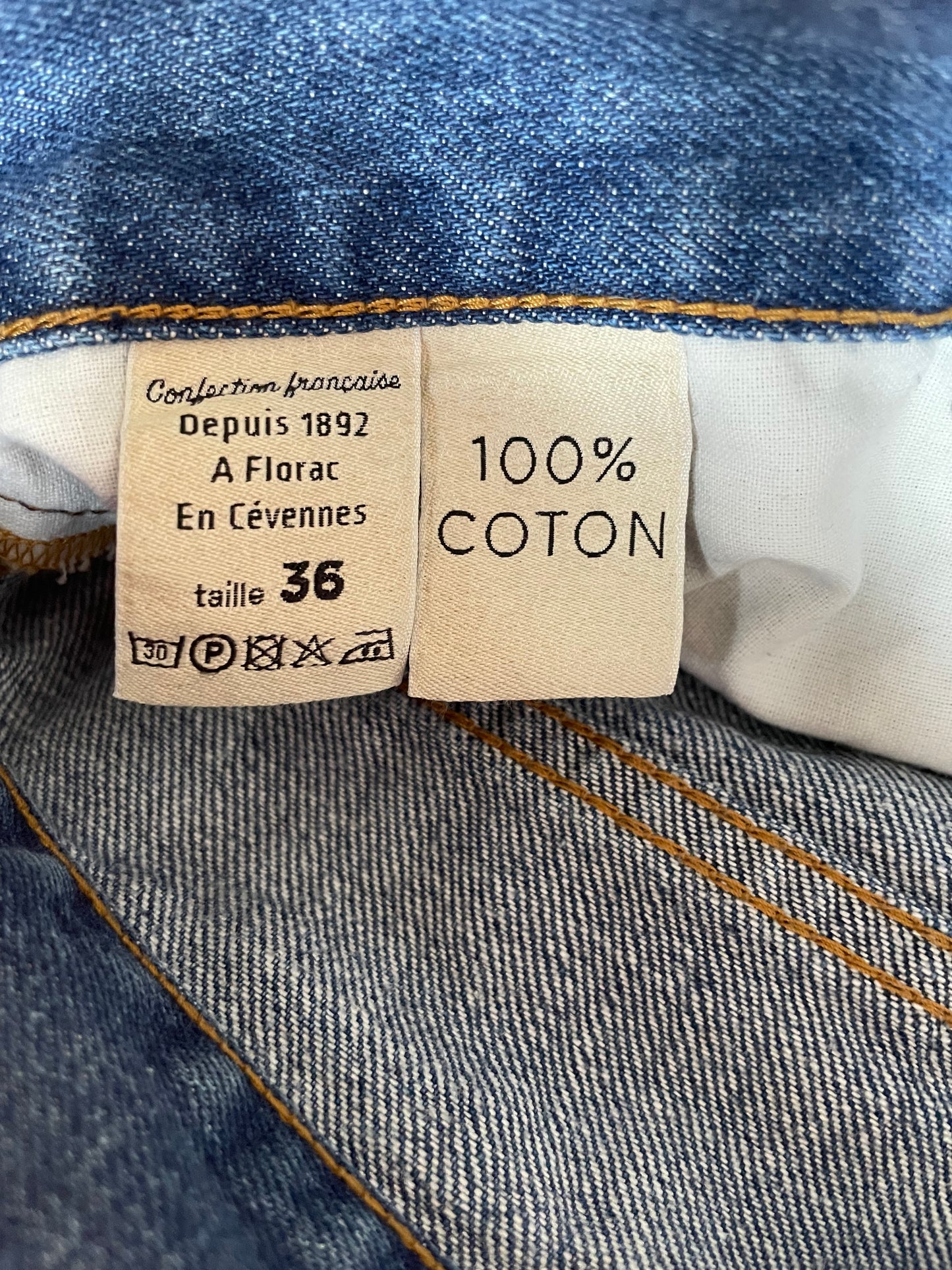 Jean droit ajusté Clair - Alphonse