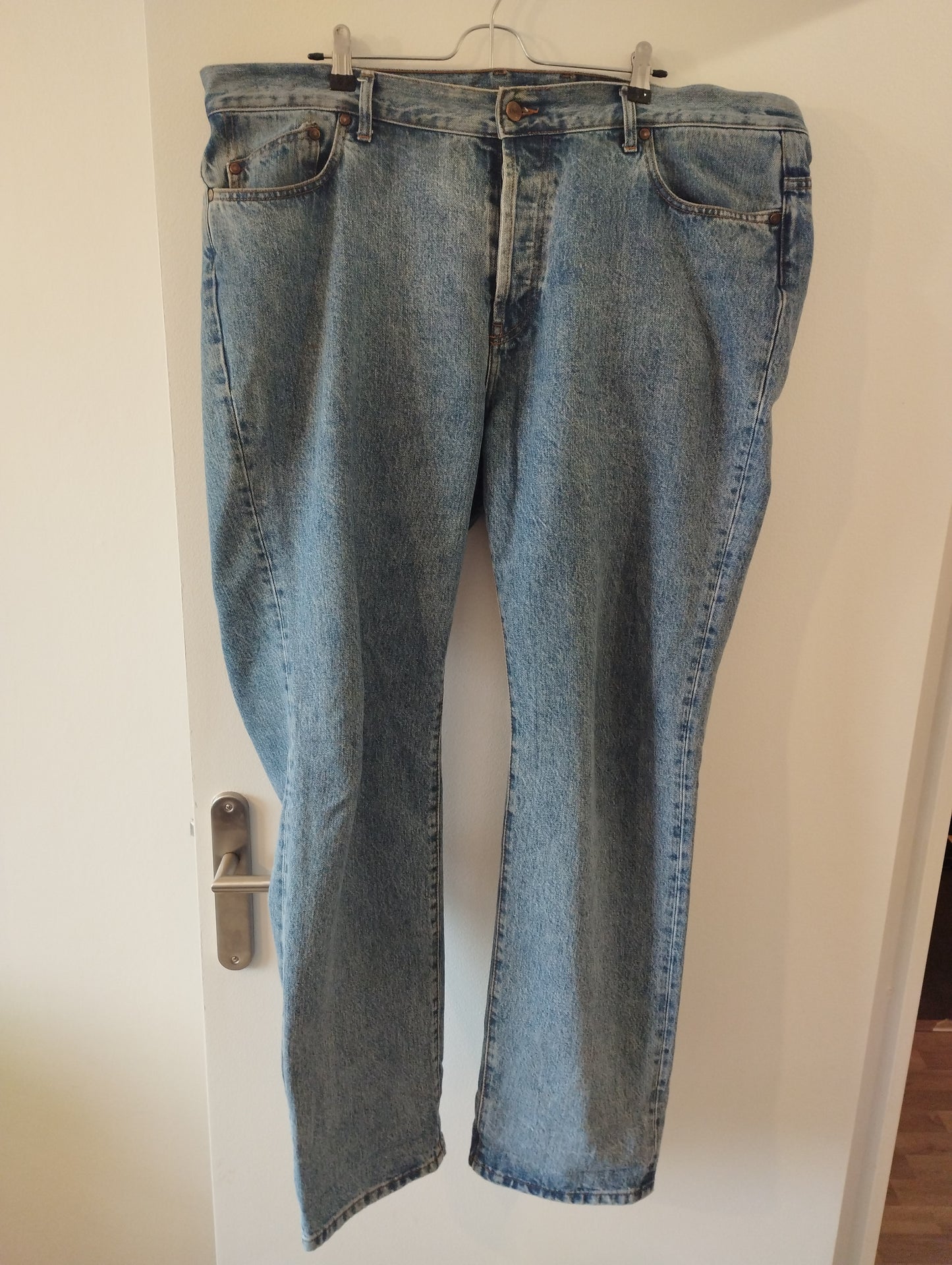 Jean droit taille haute clair - Célestin