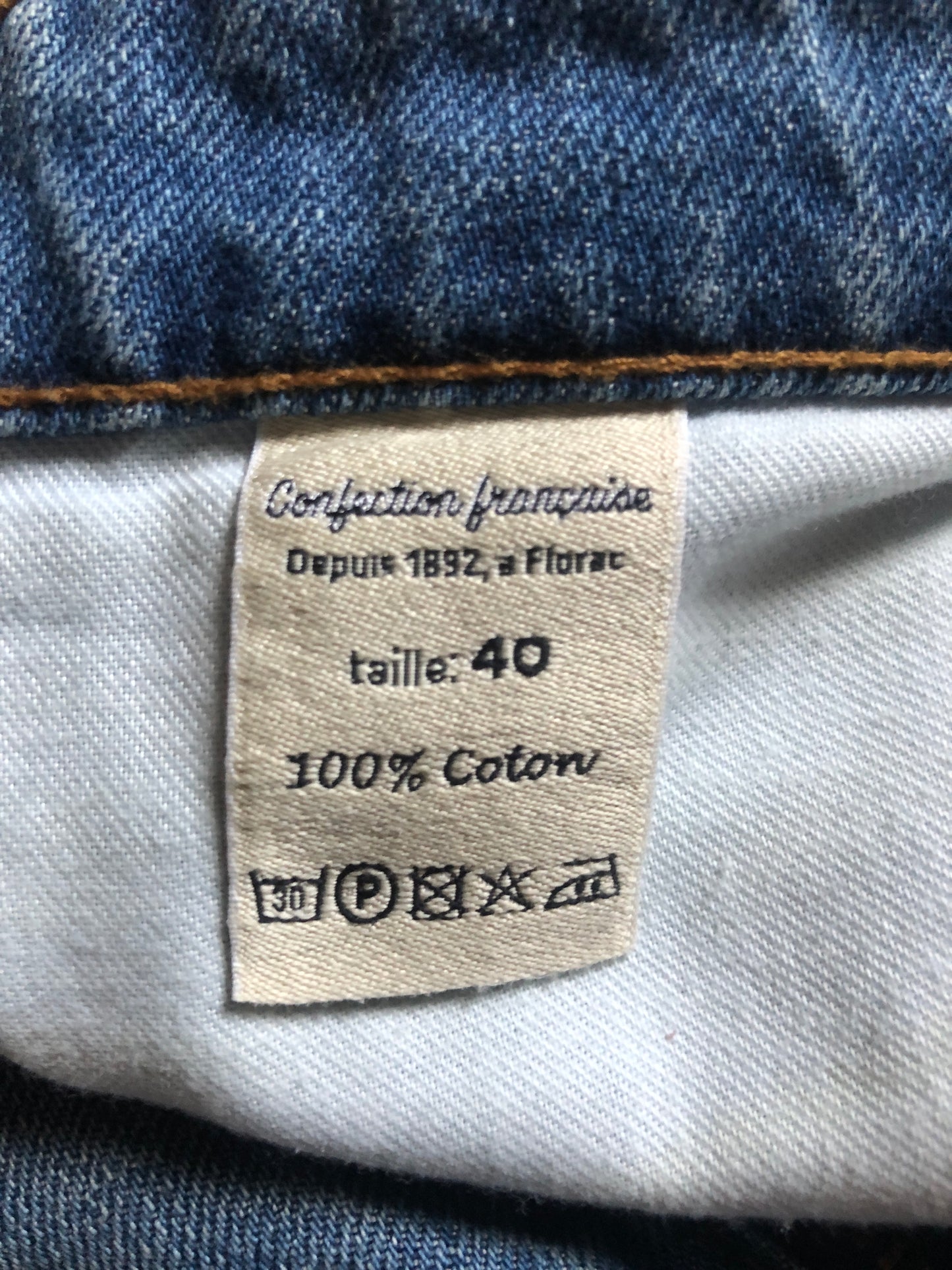Short en jean taille haute - Aimé