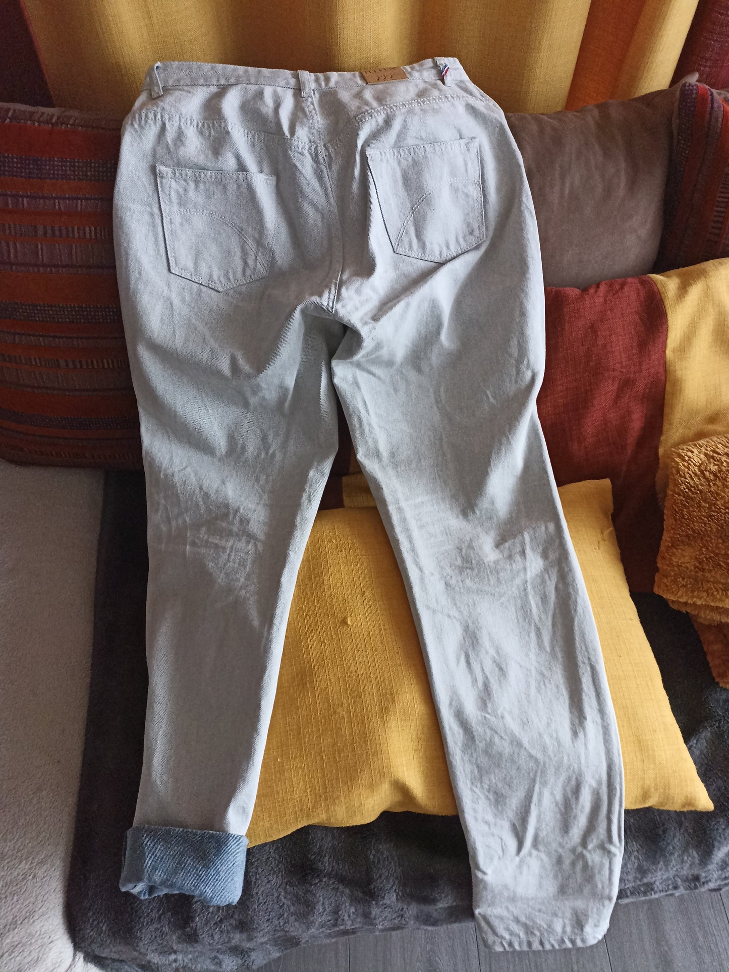Jean mom taille haute blanc - Marthe
