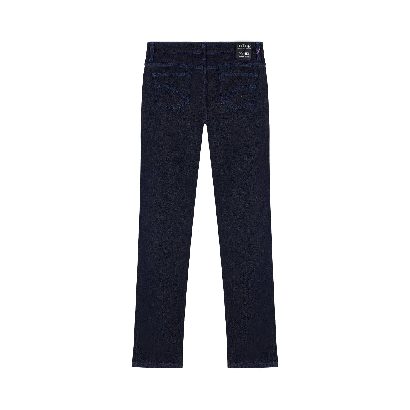 Jean femme ajusté taille standard Brut MHB x Atelier TUFFERY - Augusta