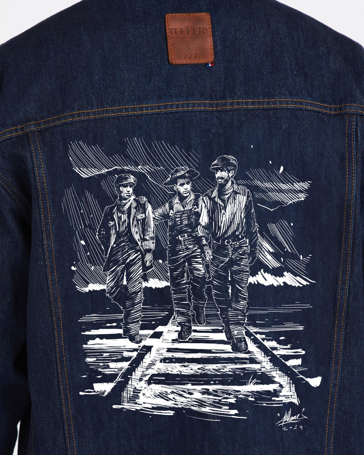 Blouson mixte en jean Brut - Héritage de Célestin