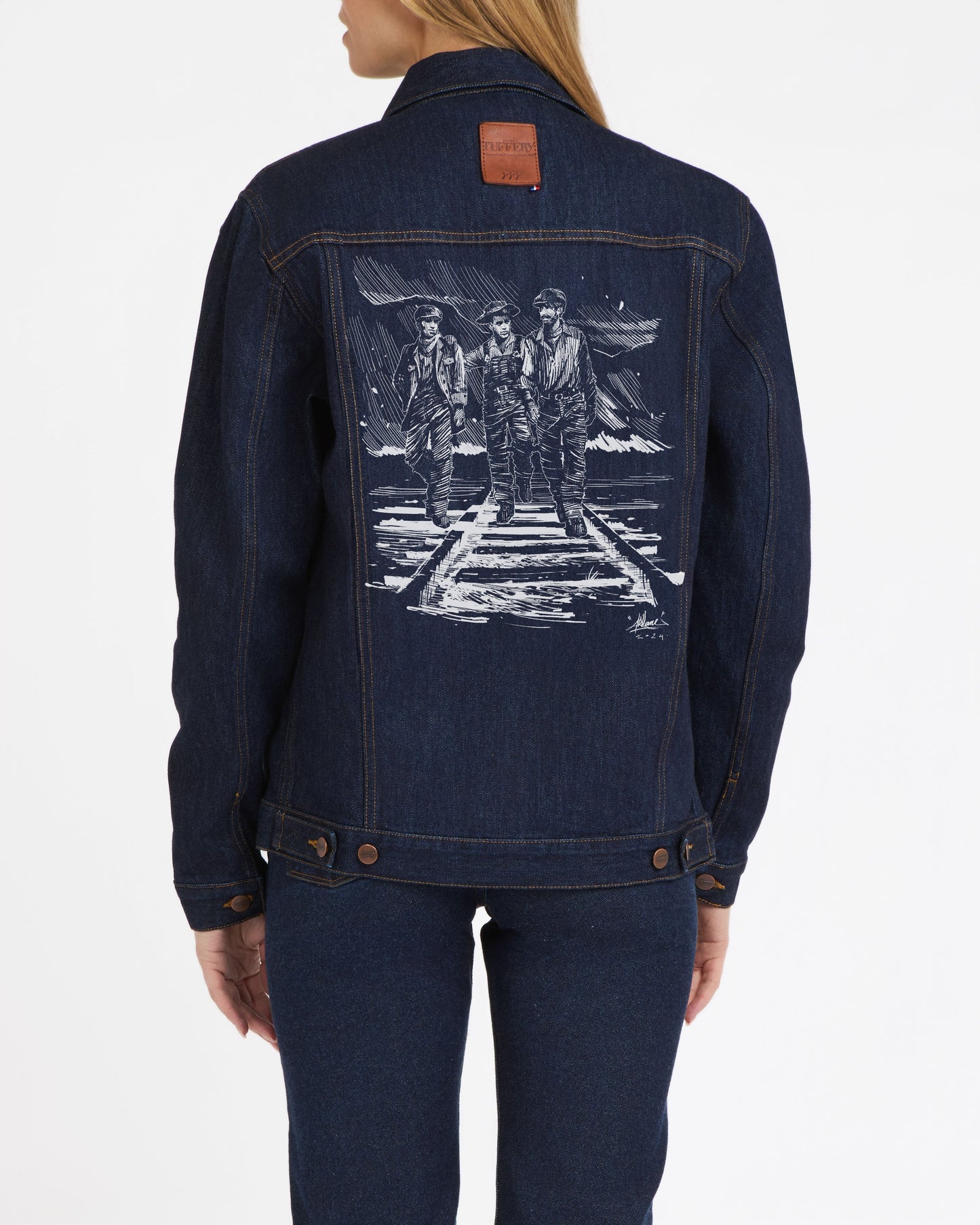 Blouson mixte en jean Brut - Héritage de Célestin