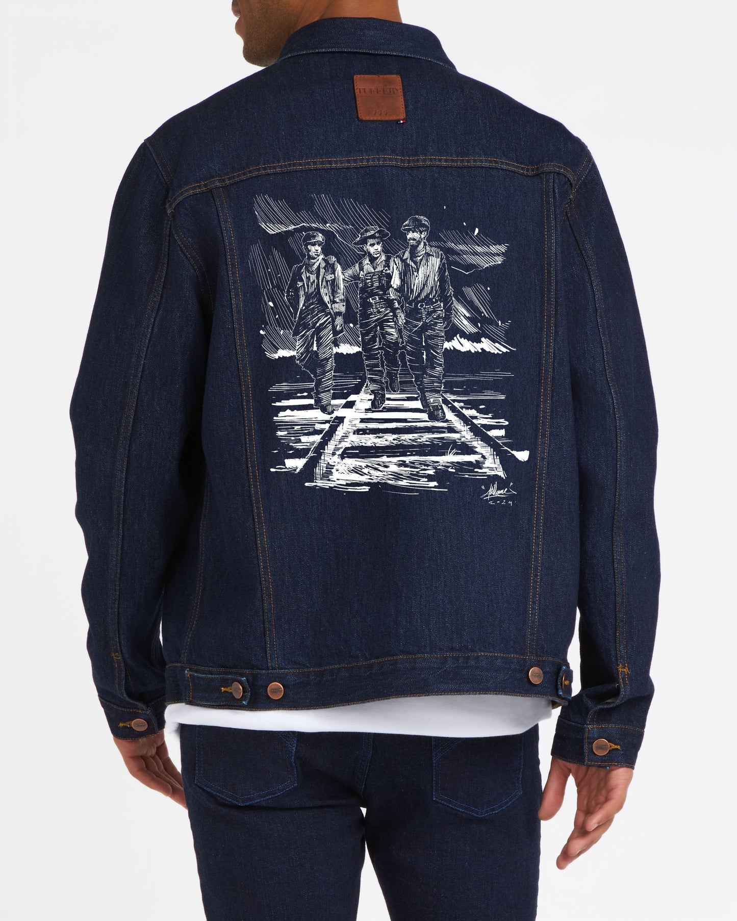 Blouson mixte en jean Brut - Héritage de Célestin