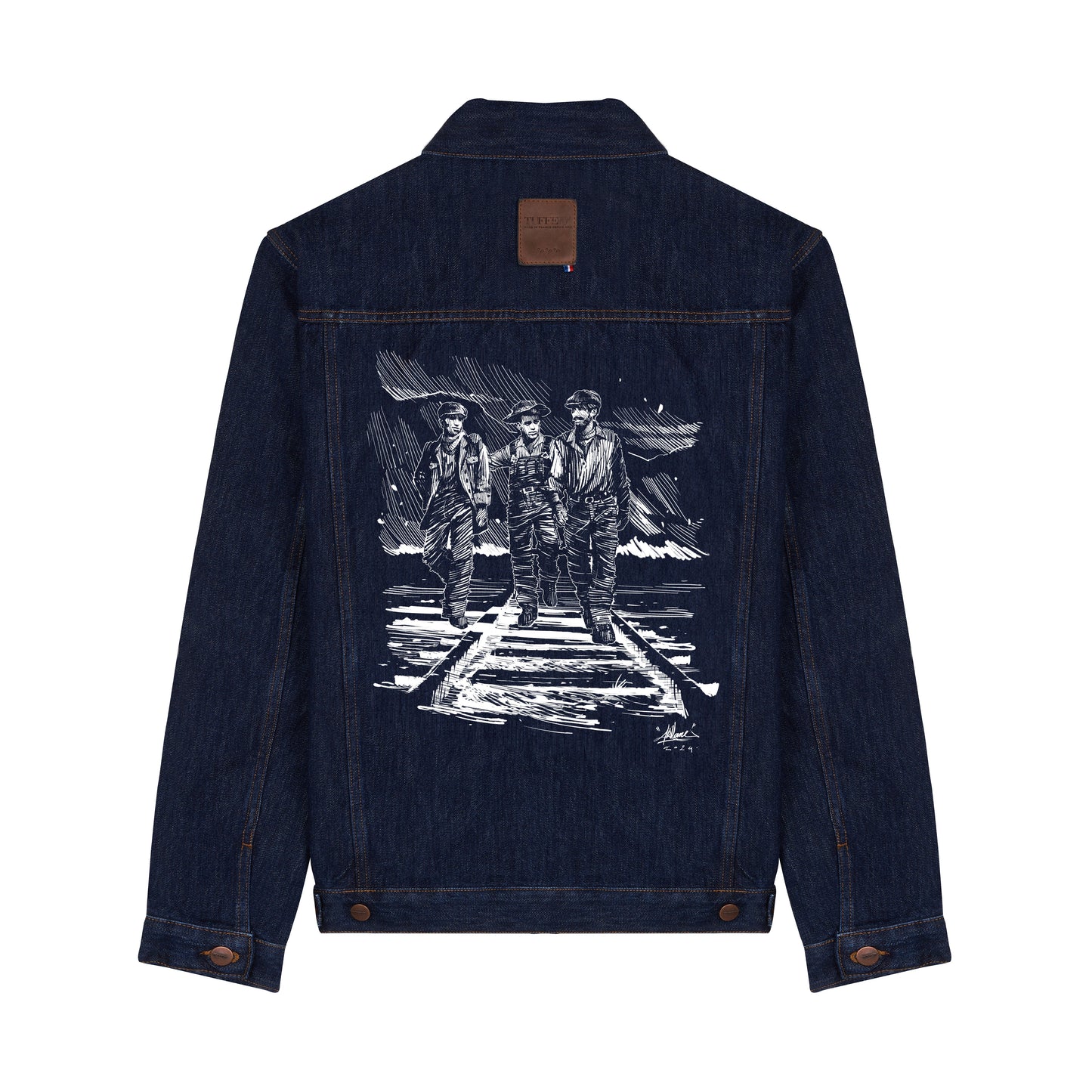 Blouson mixte en jean Brut - Héritage de Célestin