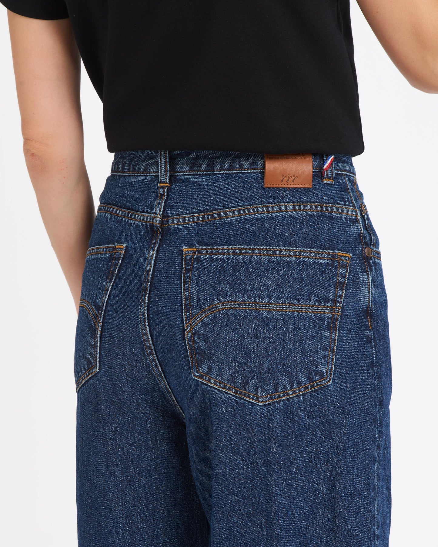 Jean femme baggy Stonewashed - Gaspard