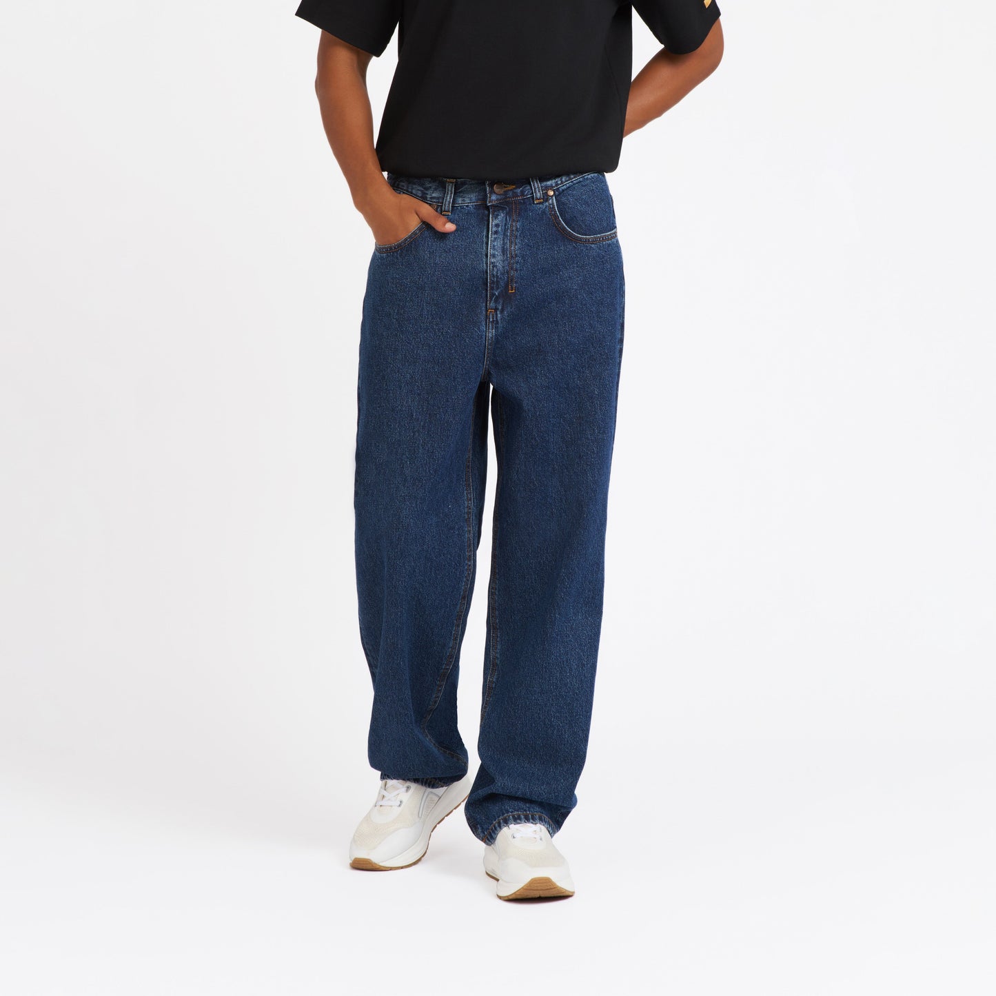 Jean homme baggy Stonewashed - Gaspard
