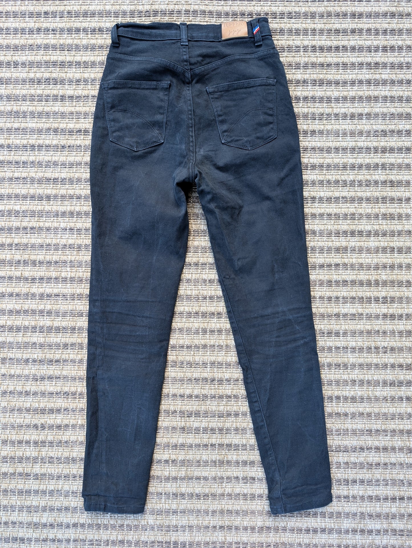 Jean slim Taille Haute Noir – Marianne