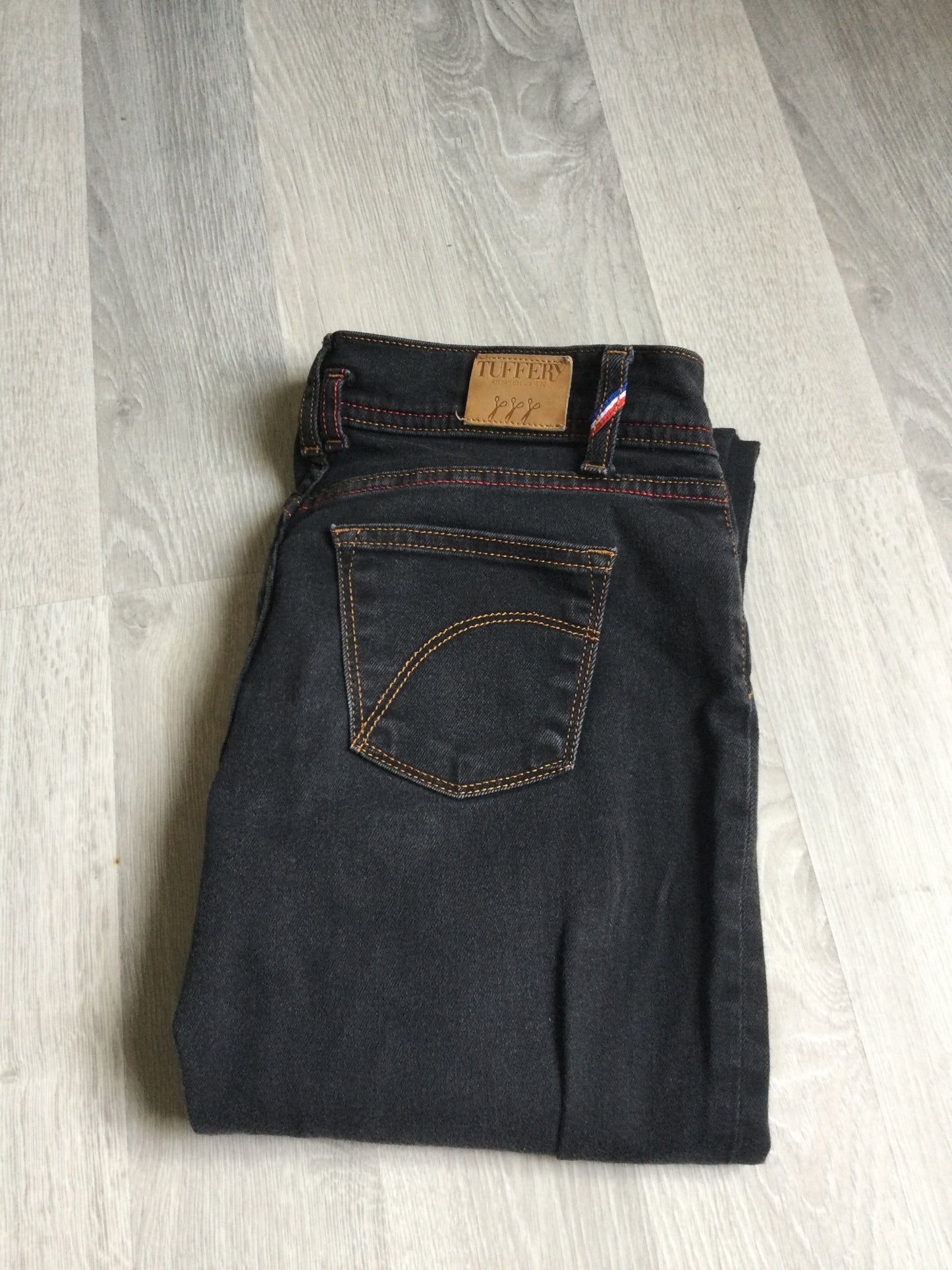 Jean slim taille standard Noir - Mathilde