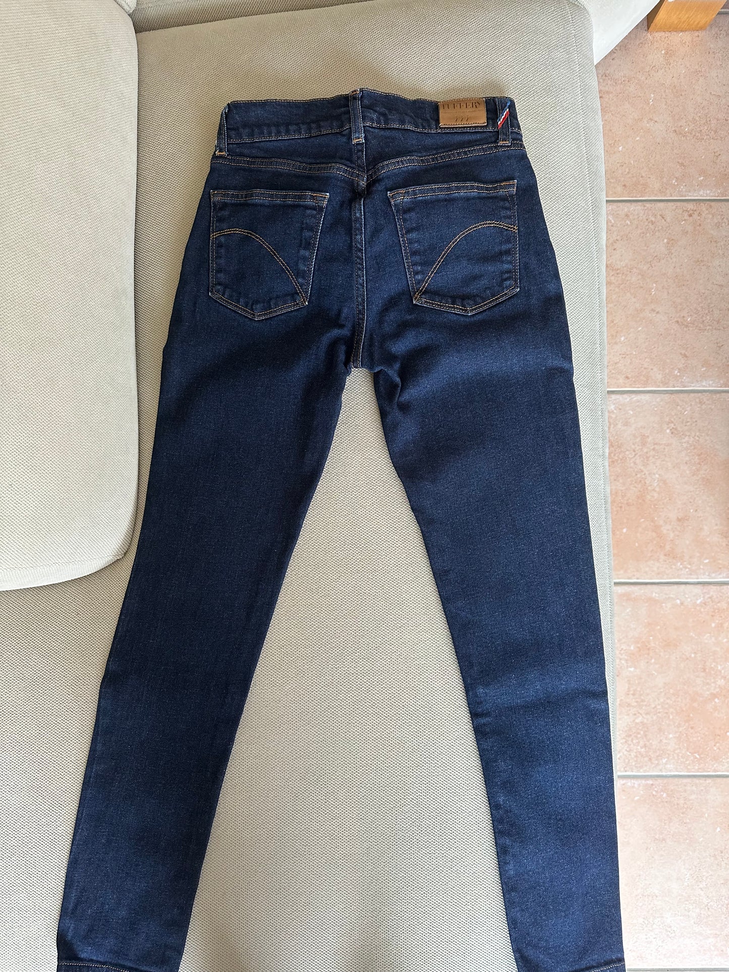 Jean slim taille standard Brut - Mathilde