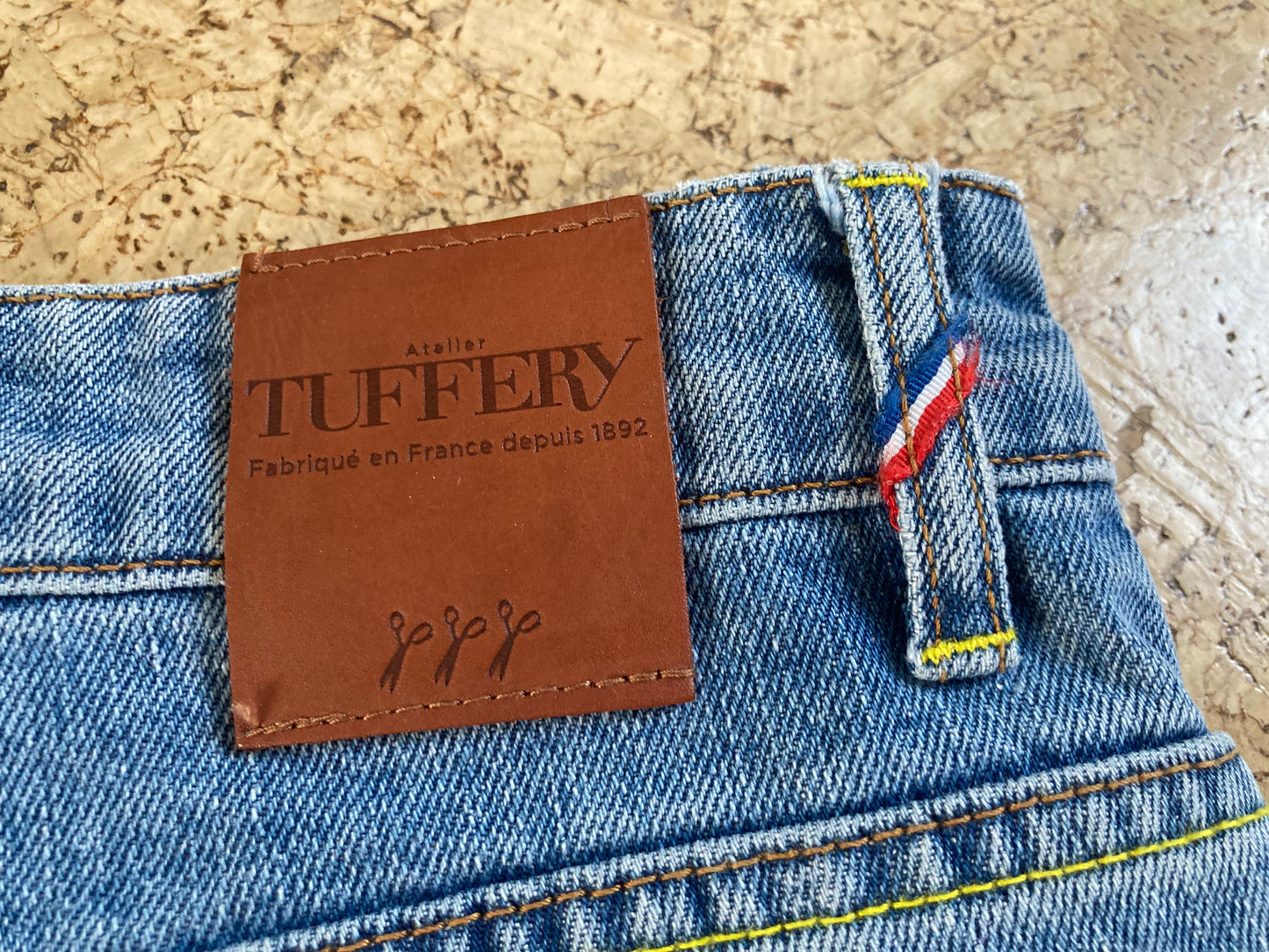 Short homme en jean Clair - Marius