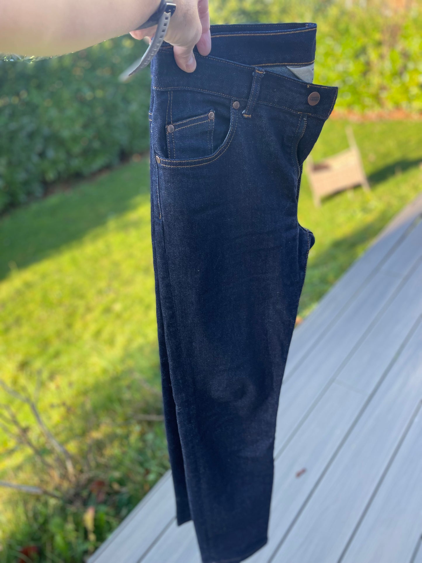 Jean droit ajusté Flex Brut - Alphonse
