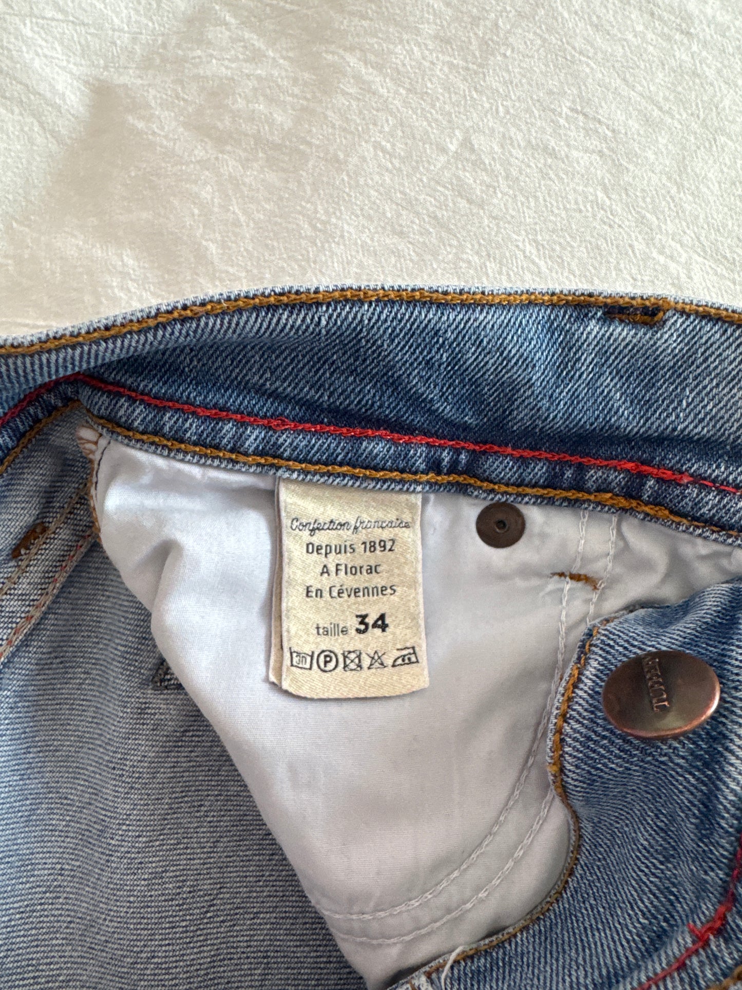 Jean slim taille standard Clair - Mathilde