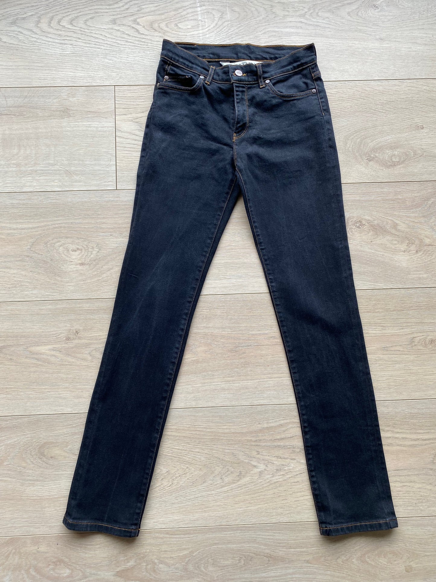 Jean slim taille standard Noir - Mathilde