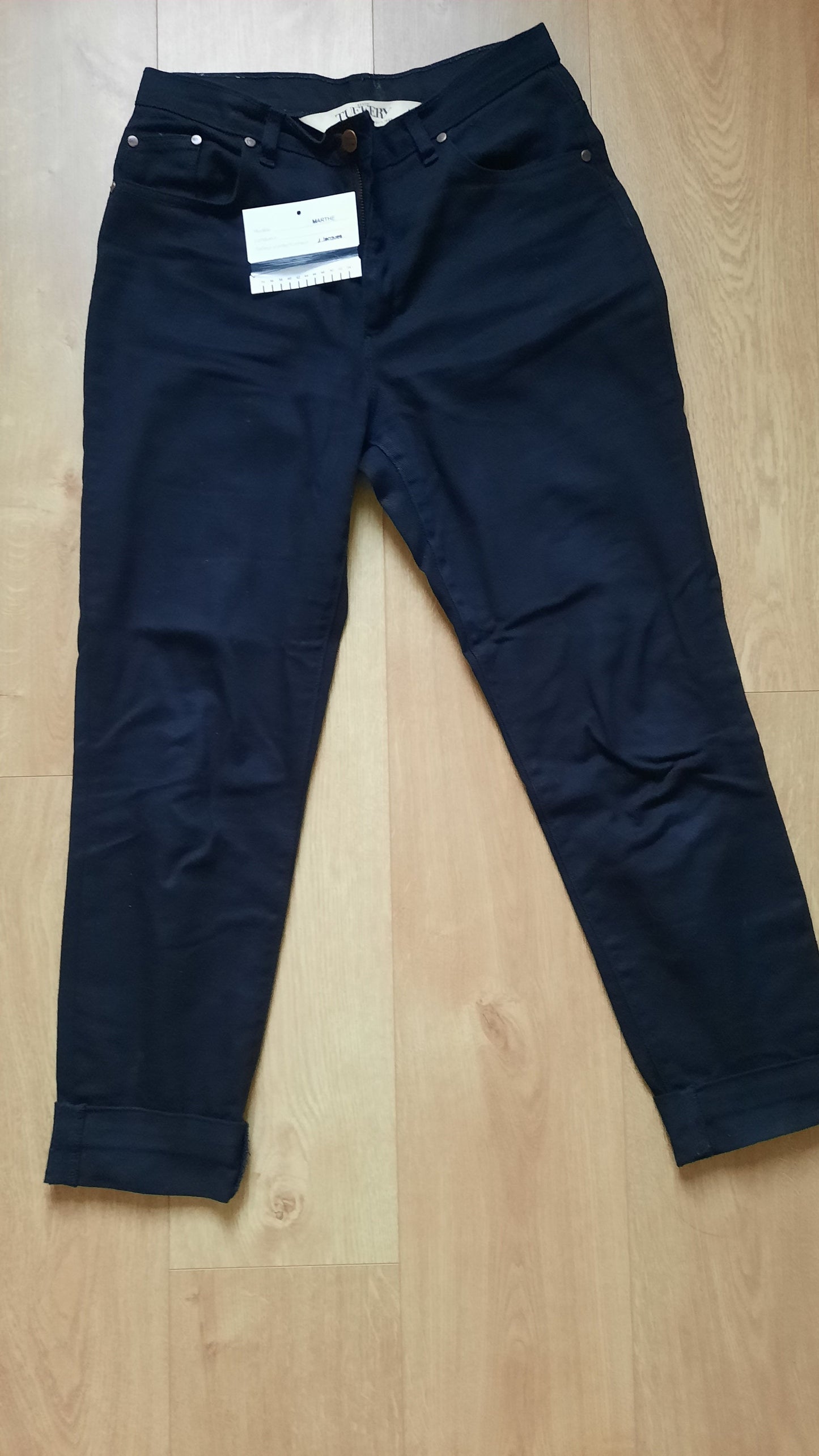 Jean Mom Taille Haute Noir - Marthe