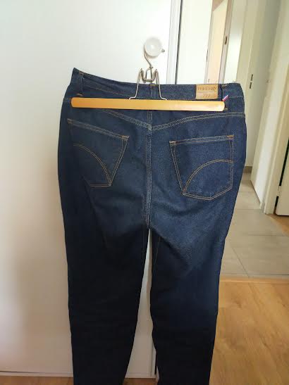 Jean femme droit taille haute Brut - Apolline