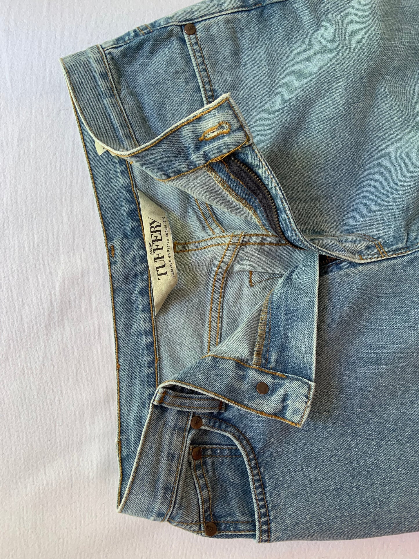 Jean mom taille haute Clair - Marthe