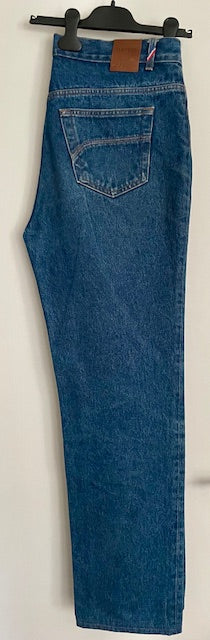 Jean homme droit taille haute Stonewashed - Célestin