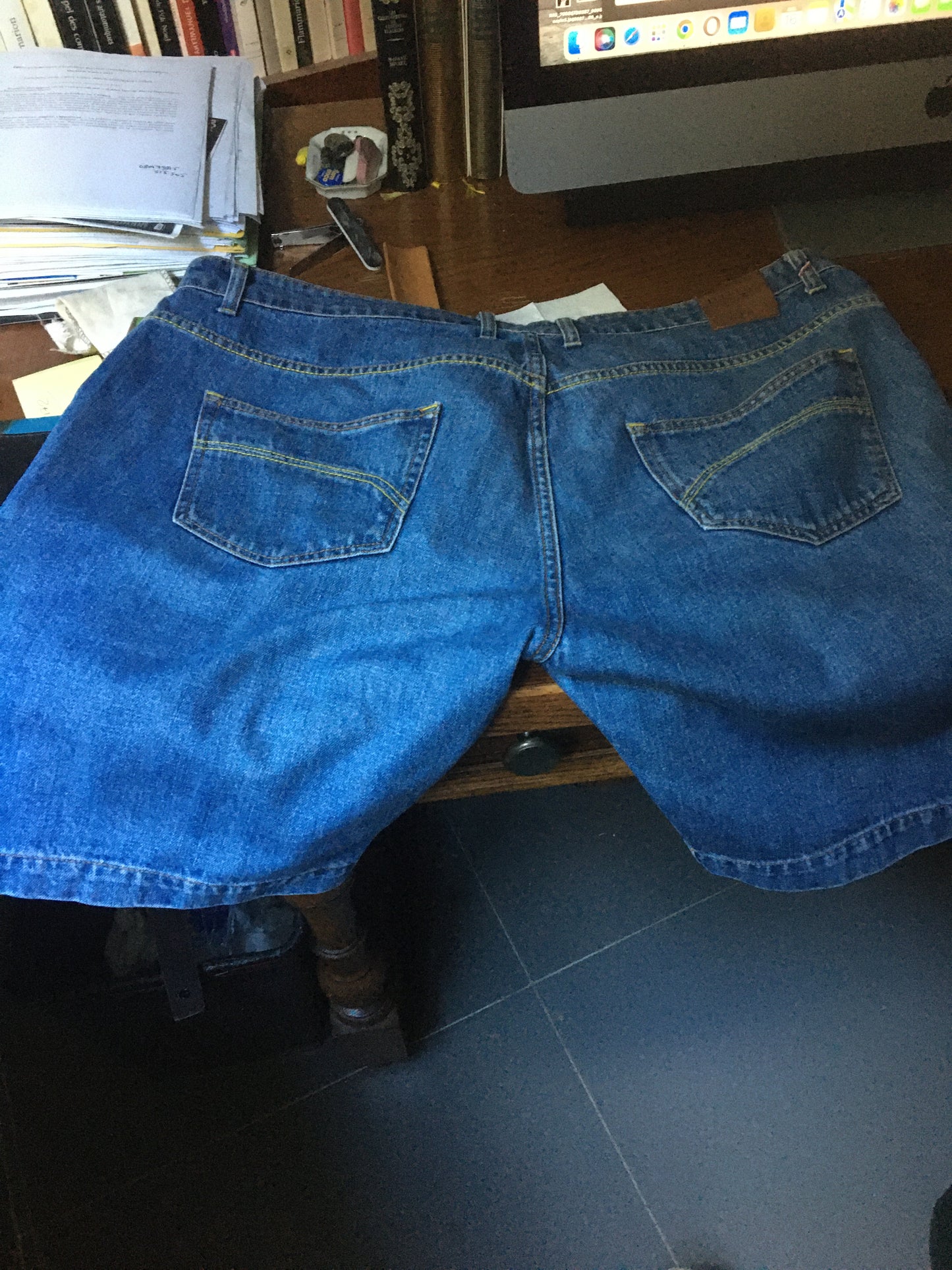 Short homme en jean Clair - Marius
