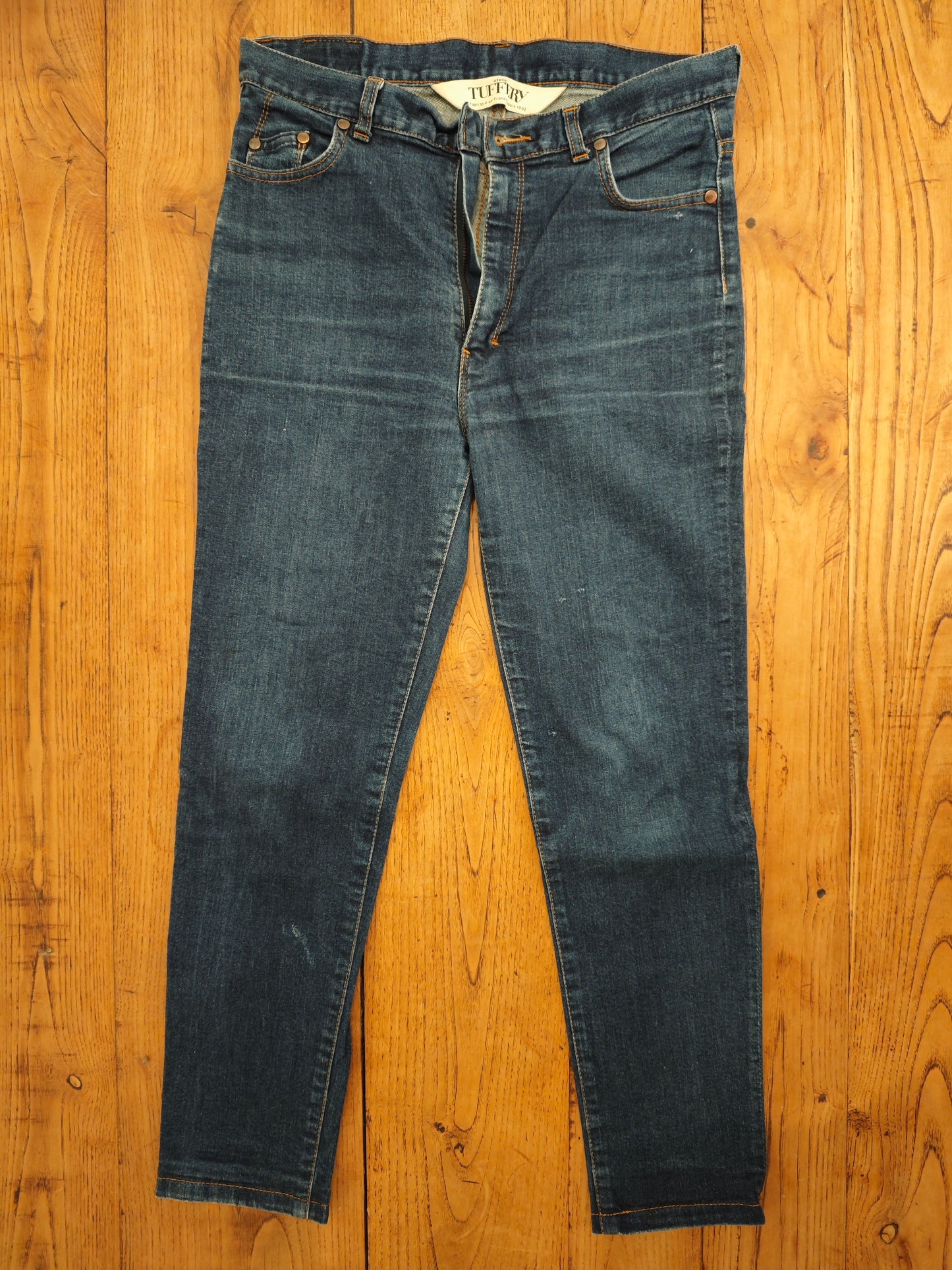 Jean slim taille haute Coton Bio - Marianne