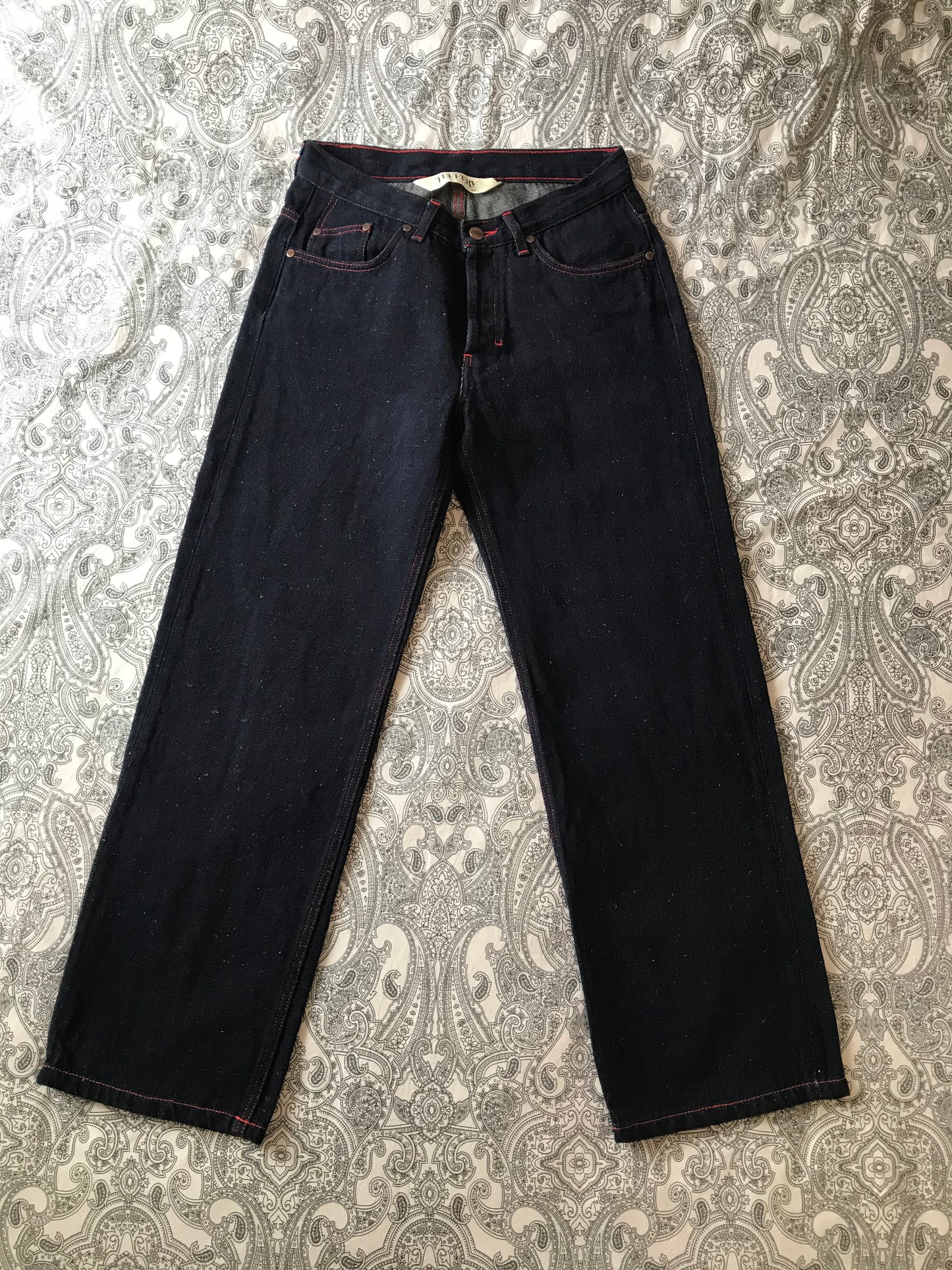 Jean unisexe large taille haute chanvre – Désiré
