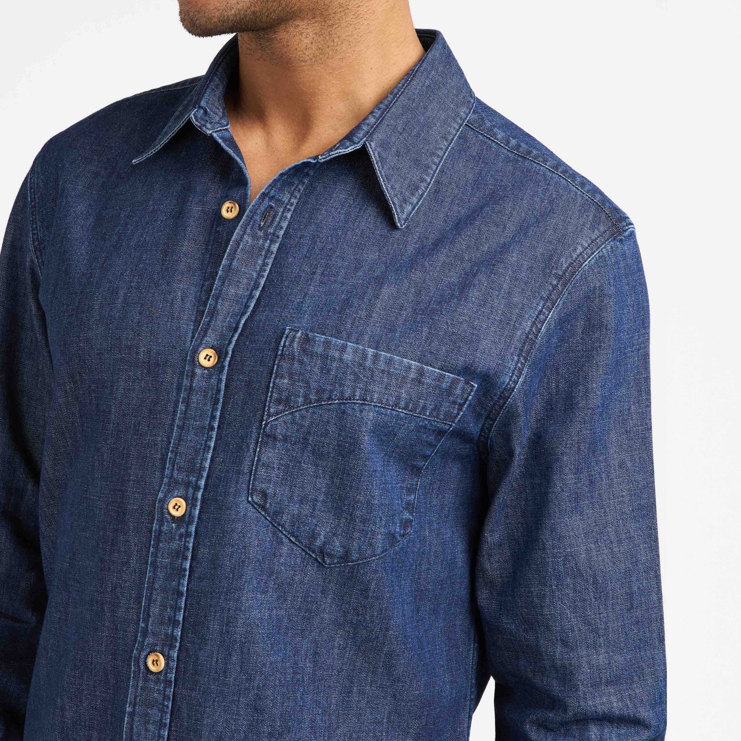 Chemise homme droite brut - Aubrac