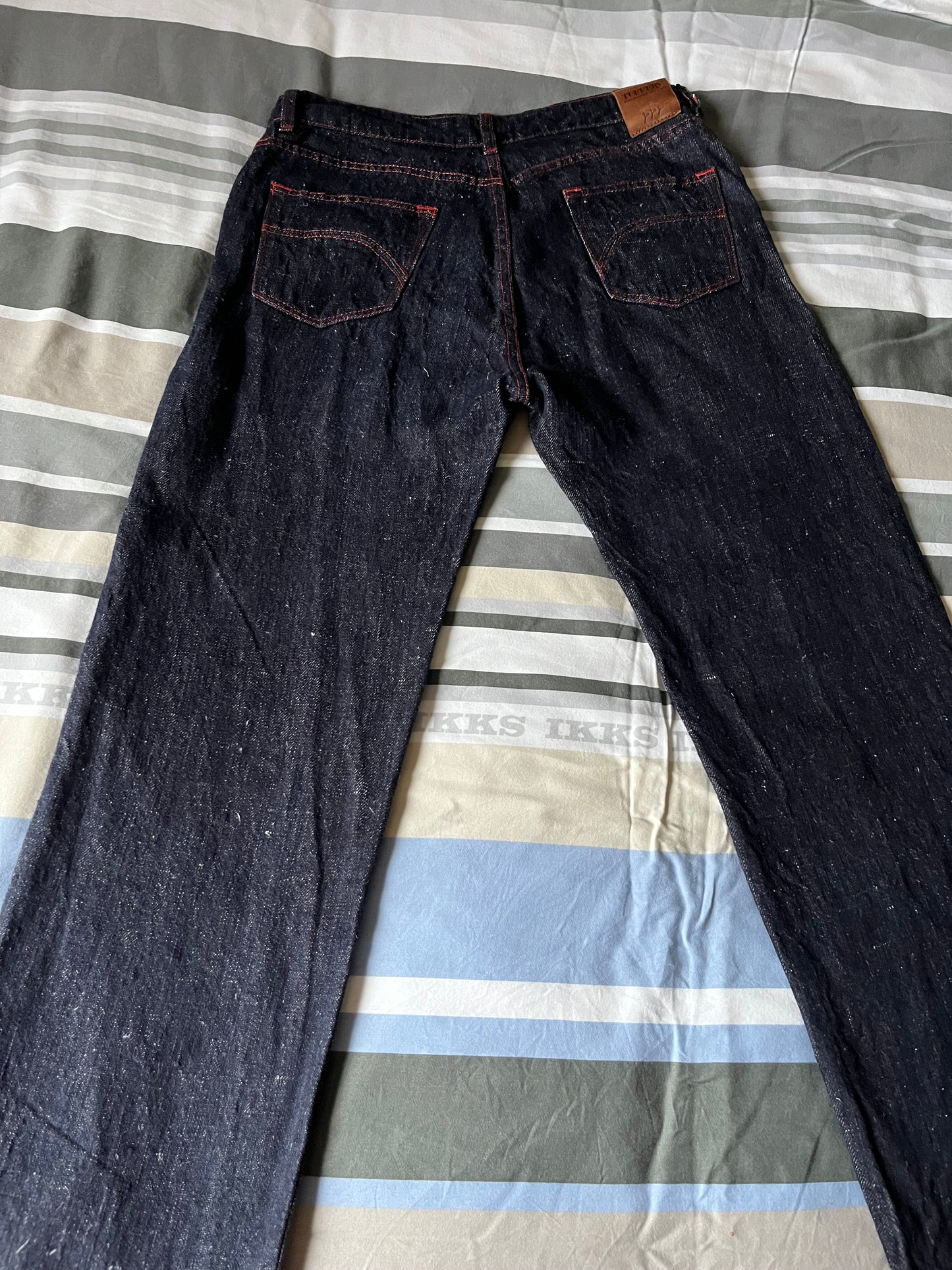 Jean unisexe large taille haute chanvre – Désiré